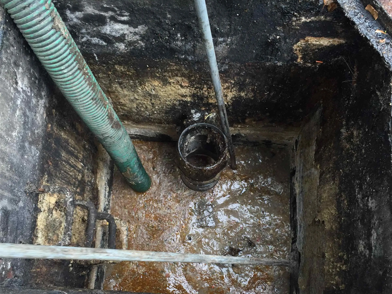 孝陵卫隔油池清理